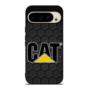 CATERPILLAR CAT TRACTOR LOGO HEXA METAL Google Pixel 9 Pro Case Cover CATERPILLAR CAT TRACTOR LOGO HEXA METAL Google Pixel 9 Pro Case Cover