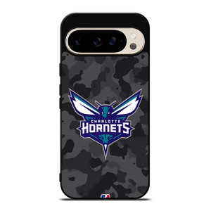 CHARLOTTE HORNETS BLACK CAMO Google Pixel 9 Pro Case Cover CHARLOTTE HORNETS BLACK CAMO Google Pixel 9 Pro Case Cover