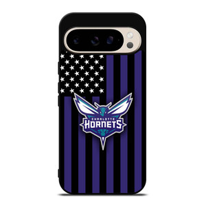 CHARLOTTE HORNETS NBA USA FLAG Google Pixel 9 Pro Case Cover CHARLOTTE HORNETS NBA USA FLAG Google Pixel 9 Pro Case Cover