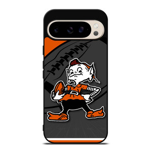 CLEVELAND BROWNS NFL TEAM Google Pixel 9 Pro Case Cover CLEVELAND BROWNS NFL TEAM Google Pixel 9 Pro Case Cover