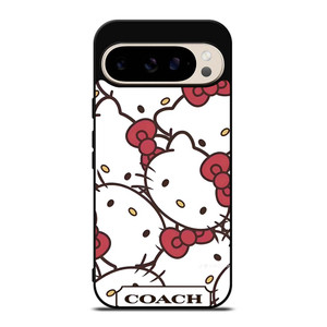 COACH NEW YORK HELLO KITTY FACE COLLAGE Google Pixel 9 Pro Case Cover COACH NEW YORK HELLO KITTY FACE COLLAGE Google Pixel 9 Pro Case Cover