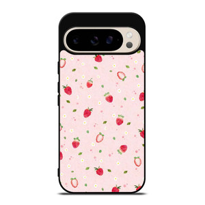 CUTE STRAWBERRY PATTERN Google Pixel 9 Pro Case Cover