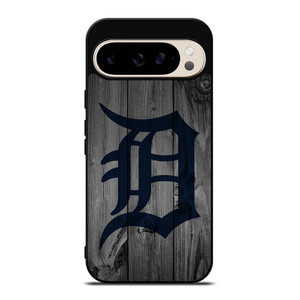 DETROIT TIGERS BASEBALL MLB WOOD LOGO Google Pixel 9 Pro Case Cover