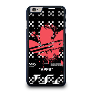 OFF WHITE X ADIDAS RED iPhone 6 / 6S Plus Case Cover OFF WHITE X ADIDAS RED iPhone 6 / 6S Plus Case Cover
