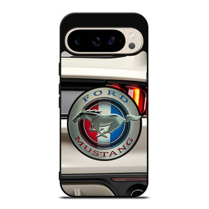 FORD MUSTANG CAR LOGO WHITE Google Pixel 9 Pro Case Cover