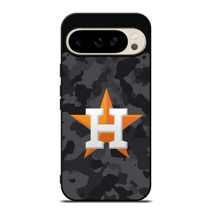 HOUSTON ASTROS BASEBALL BLACK CAMO Google Pixel 9 Pro Case Cover