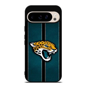 JACKSONVILLE JAGUARS NFL METAL STRIPE Google Pixel 9 Pro Case Cover