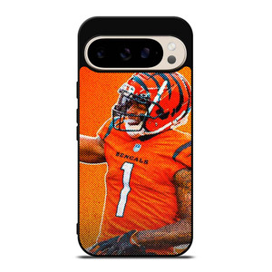 JAMARR CHASE CINCINNATI BENGALS NFL FOOTBALL 2 Google Pixel 9 Pro Case Cover