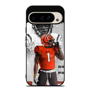 JAMARR CHASE CINCINNATI BENGALS NFL FOOTBALL Google Pixel 9 Pro Case Cover