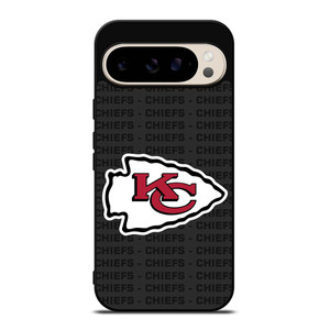 KANSAS CITY CHIEFS FOOTBALL TEXT Google Pixel 9 Pro Case Cover