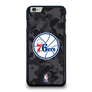 PHILADELPHIA 76ERS BLACK CAMO iPhone 6 / 6S Plus Case Cover PHILADELPHIA 76ERS BLACK CAMO iPhone 6 / 6S Plus Case Cover