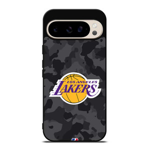 LOS ANGELES LAKERS BLACK CAMO Google Pixel 9 Pro Case Cover