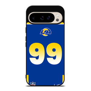 LOS ANGELES RAMS AARON DONALD 99 NFL NIKE Google Pixel 9 Pro Case Cover LOS ANGELES RAMS AARON DONALD 99 NFL NIKE Google Pixel 9 Pro Case Cover