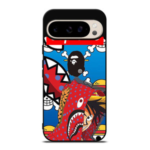 LUFFY ONE PIECE SUPREME BAPE Google Pixel 9 Pro Case Cover