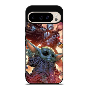 MANDALORIAN AND BABY YODA STAR WARS Google Pixel 9 Pro Case Cover
