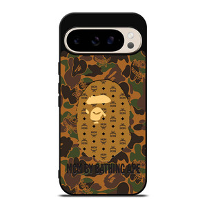 MCM MICHAEL CROMER MUNICH BATHING APE CAMO Google Pixel 9 Pro Case Cover