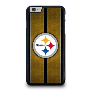PITTSBURGH STEELERS NFL METAL STRIPE iPhone 6 / 6S Plus Case Cover PITTSBURGH STEELERS NFL METAL STRIPE iPhone 6 / 6S Plus Case Cover