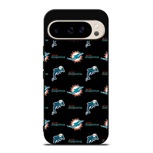 MIAMI DOLPHINS FOOTBALL PATTERN Google Pixel 9 Pro Case Cover