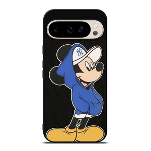 MICKEY MOUSE NEW YORK YANKEES CAP Google Pixel 9 Pro Case Cover MICKEY MOUSE NEW YORK YANKEES CAP Google Pixel 9 Pro Case Cover