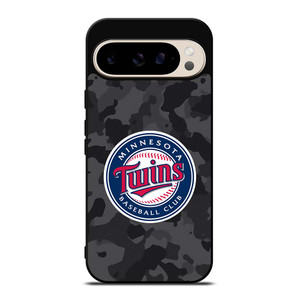 MINNESOTA TWINS BASEBALL BLACK CAMO Google Pixel 9 Pro Case Cover
