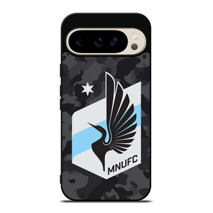 MINNESOTA UNITED FC MLS BLACK CAMO Google Pixel 9 Pro Case Cover