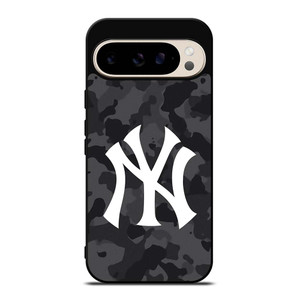 NEW YORK YANKEES BASEBALL BLACK CAMO Google Pixel 9 Pro Case Cover