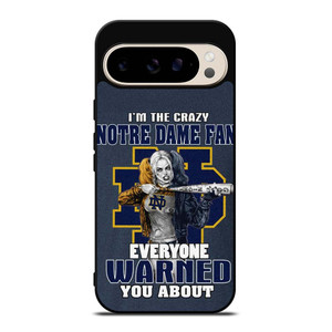 NOTRE DAME FIGHTING HARLEY QUINN Google Pixel 9 Pro Case Cover