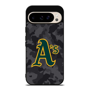 OAKLAND ATHLETICS BASEBALL BLACK CAMO Google Pixel 9 Pro Case Cover