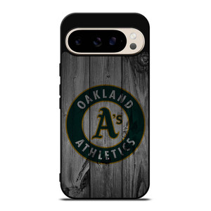 OAKLAND ATHLETICS BASEBALL MLB WOOD LOGO Google Pixel 9 Pro Case Cover