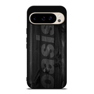 OASIS ROCK BAND WOODEN LOGO Google Pixel 9 Pro Case Cover