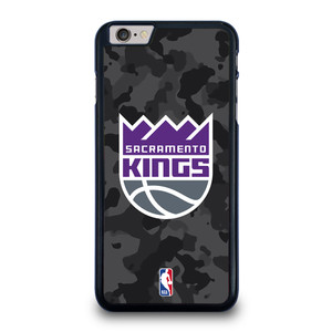 SACRAMENTO KINGS BLACK CAMO iPhone 6 / 6S Plus Case Cover