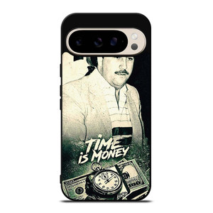 PABLO ESCOBAR TIME IS MONEY Google Pixel 9 Pro Case Cover PABLO ESCOBAR TIME IS MONEY Google Pixel 9 Pro Case Cover