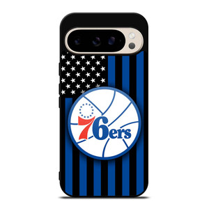 PHILADELPHIA 76ERS NBA USA FLAG Google Pixel 9 Pro Case Cover