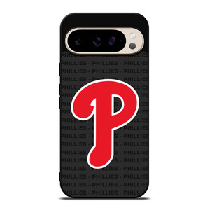 PHILADELPHIA PHILLIES BASEBALL BLACK Google Pixel 9 Pro Case Cover