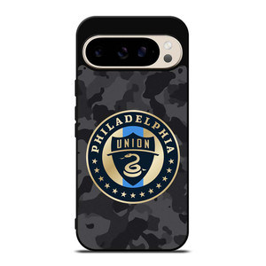 PHILADELPHIA UNION MLS BLACK CAMO Google Pixel 9 Pro Case Cover PHILADELPHIA UNION MLS BLACK CAMO Google Pixel 9 Pro Case Cover