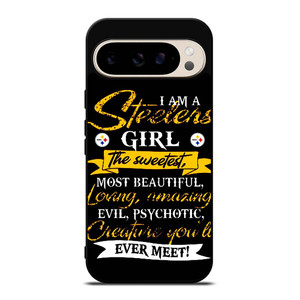 PITTSBURGH STEELERS GIRL FANS Google Pixel 9 Pro Case Cover