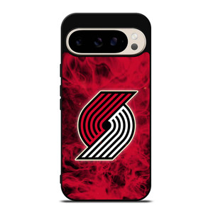 PORTLAND TRAIL BLAZERS BASKETBALL NBA FIRE Google Pixel 9 Pro Case Cover