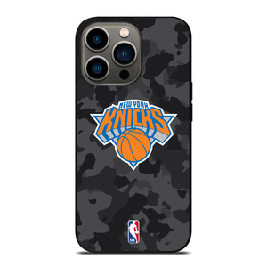 NEW YORK KNICKS BLACK CAMO iPhone 13 Pro Case Cover