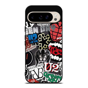 PUNK ROCK BAND COLLAGE Google Pixel 9 Pro Case Cover