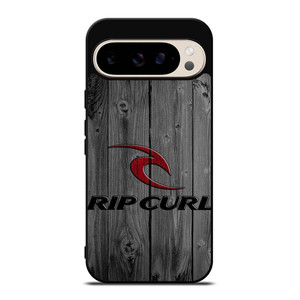 RIP CURL SURFING WOODEN LOGO Google Pixel 9 Pro Case Cover