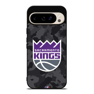 SACRAMENTO KINGS BLACK CAMO Google Pixel 9 Pro Case Cover