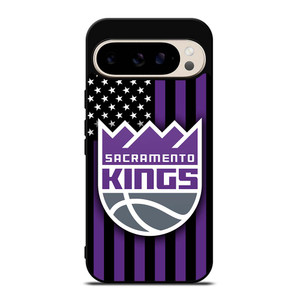 SACRAMENTO KINGS NBA USA FLAG Google Pixel 9 Pro Case Cover