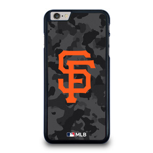 SAN FRANCISCO GIANTS BASEBALL BLACK CAMO iPhone 6 / 6S Plus Case Cover