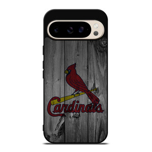 SAINT LOUIS CARDINALS BASEBALL MLB WOOD LOGO Google Pixel 9 Pro Case Cover