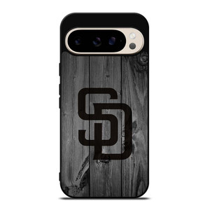 SAN DIEGO PADRES BASEBALL MLB WOOD LOGO Google Pixel 9 Pro Case Cover