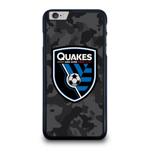 SAN JOSE EARTHQUAKES MLS BLACK CAMO iPhone 6 / 6S Plus Case Cover SAN JOSE EARTHQUAKES MLS BLACK CAMO iPhone 6 / 6S Plus Case Cover