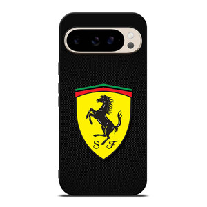 SCUDERIA FERRARI CARBON FIBER Google Pixel 9 Pro Case Cover