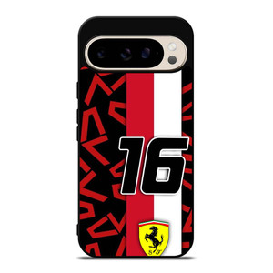 SCUDERIA FERRARI CHARLES LECLERC F1 FORMULA ONE Google Pixel 9 Pro Case Cover