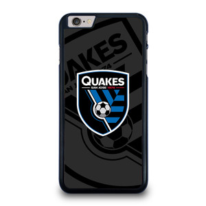 SAN JOSE EARTHQUAKES MLS BLACK iPhone 6 / 6S Plus Case Cover SAN JOSE EARTHQUAKES MLS BLACK iPhone 6 / 6S Plus Case Cover