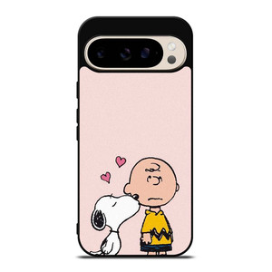 SNOOPY CHARLIE BROWN LOVE Google Pixel 9 Pro Case Cover SNOOPY CHARLIE BROWN LOVE Google Pixel 9 Pro Case Cover